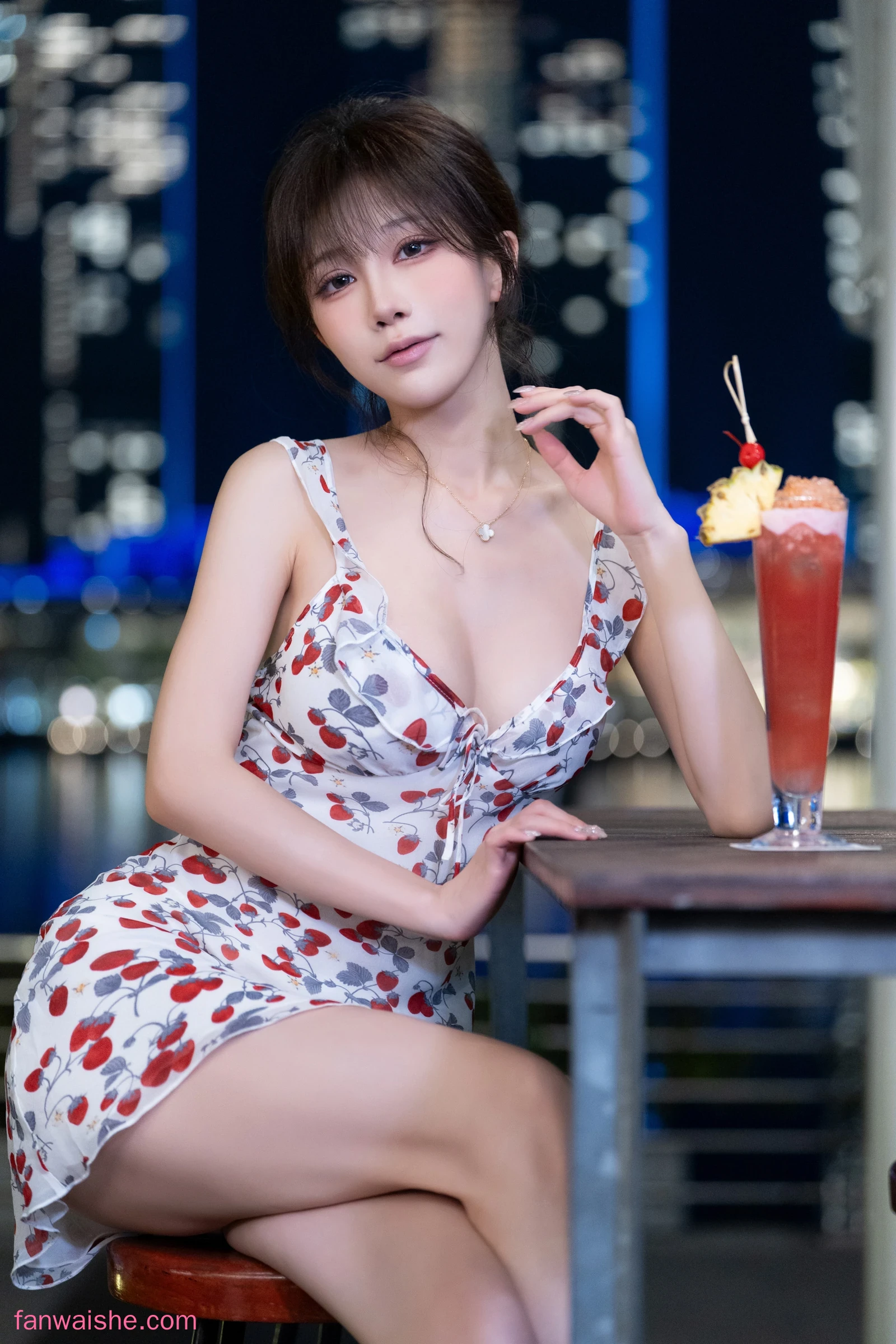 水淼Aqua 水淼Aqua NO.241 - Patreon 新加坡夜拍留恋