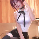 水淼Aqua《Patreon 链锯人 蕾塞Reze》主题写真：60张全套美图
