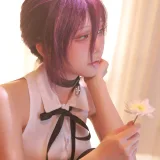 水淼Aqua《Patreon 链锯人 蕾塞Reze》主题写真：60张全套美图