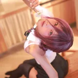 水淼Aqua《Patreon 链锯人 蕾塞Reze》主题写真：60张全套美图