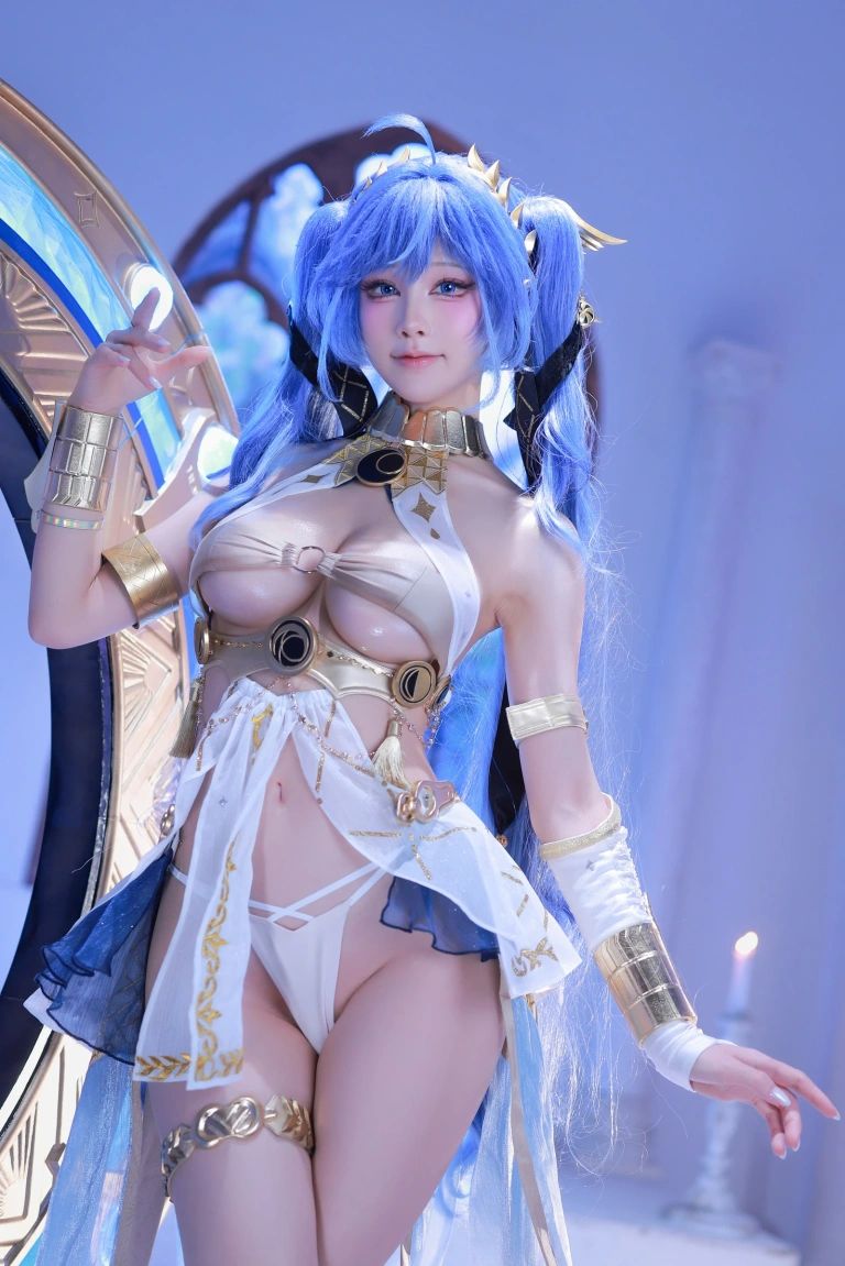 水淼Aqua《Patreon 鸣潮 尤诺》主题写真：65张全套美图