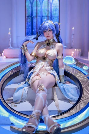 水淼Aqua《Patreon 鸣潮 尤诺》主题写真：65张全套美图