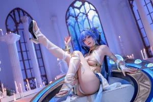 水淼Aqua《Patreon 鸣潮 尤诺》主题写真：65张全套美图