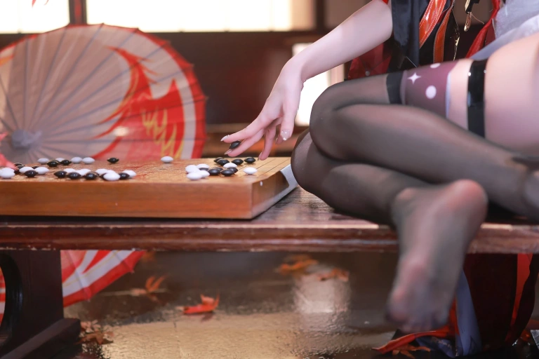 水淼Aqua《鸣潮 长离》主题写真：52张全套美图