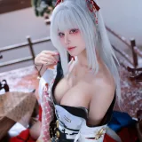 水淼Aqua《鸣潮 绯雪》主题写真：51张全套美图