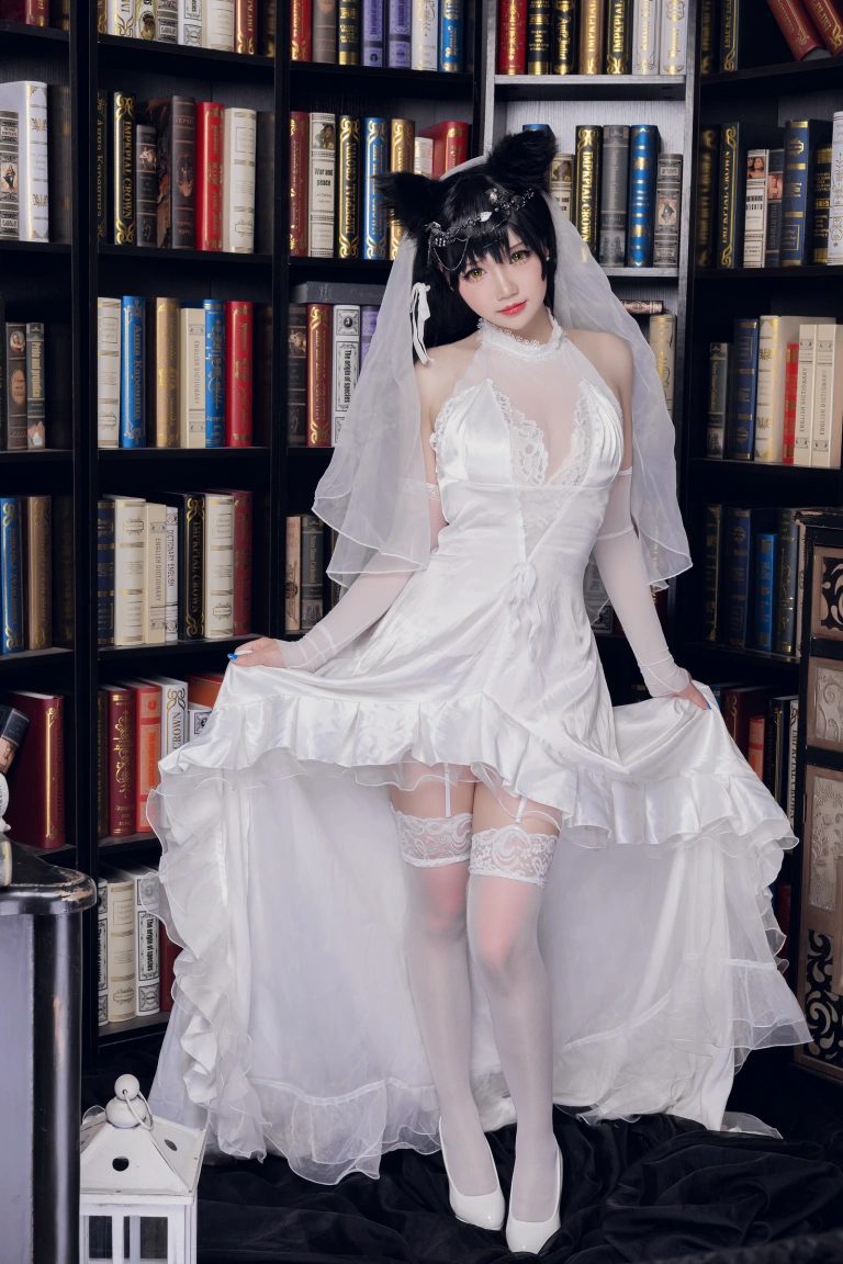 雪晴Astra《写真Vol.7 爱宕花嫁》主题写真：19张全套美图