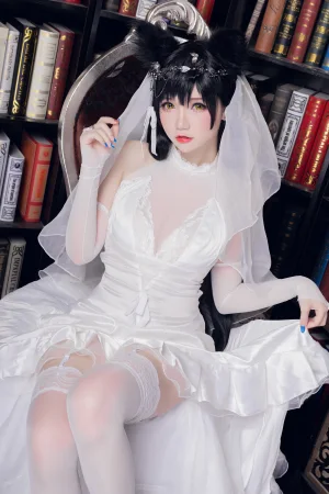 雪晴Astra《写真Vol.7 爱宕花嫁》主题写真：19张全套美图