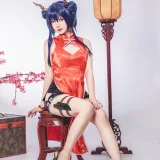雪晴Astra《写真Vol.14 明日方舟 陈 旗袍》主题写真：18张全套美图