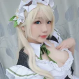 雪晴Astra《自撮りVol.15 Grainne Draser 女仆》主题写真：49张全套美图
