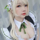 雪晴Astra《自撮りVol.15 Grainne Draser 女仆》主题写真：49张全套美图