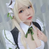 雪晴Astra《自撮りVol.15 Grainne Draser 女仆》主题写真：49张全套美图