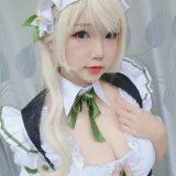 雪晴Astra《自撮りVol.15 Grainne Draser 女仆》主题写真：49张全套美图