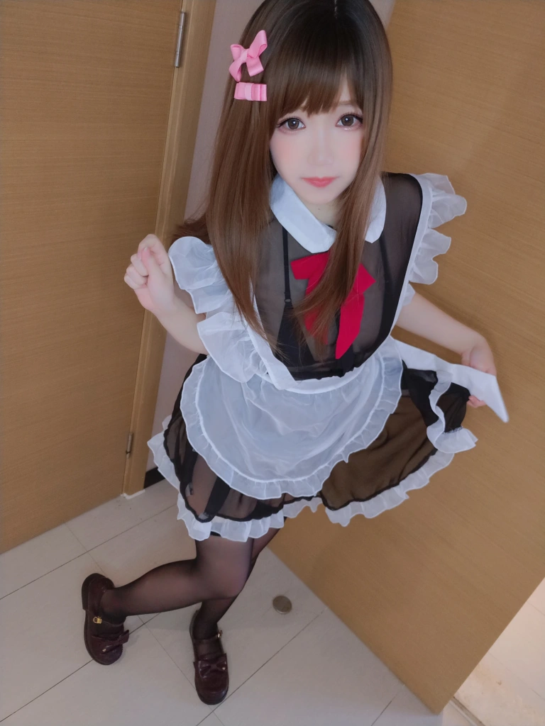 雪晴Astra《浴室女仆》主题写真：93张全套美图，含13个视频