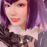雪晴Astra《酒吞童子女仆》主题写真：62张全套美图，含13个视频