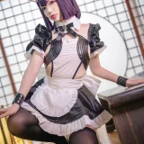 雪晴Astra《酒吞童子女仆》主题写真：62张全套美图，含13个视频