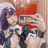 雪晴Astra《酒吞童子女仆》主题写真：62张全套美图，含13个视频