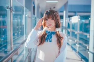 雪晴Astra《JK夕阳》主题写真：25张全套美图