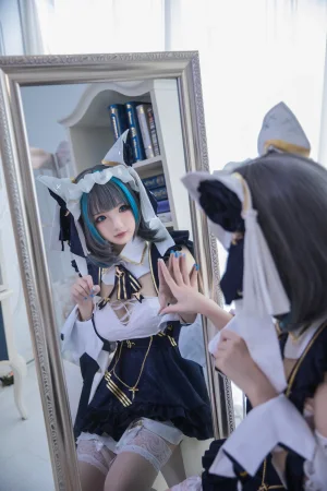雪晴Astra《Azure Lane 柴郡》主题写真：18张全套美图