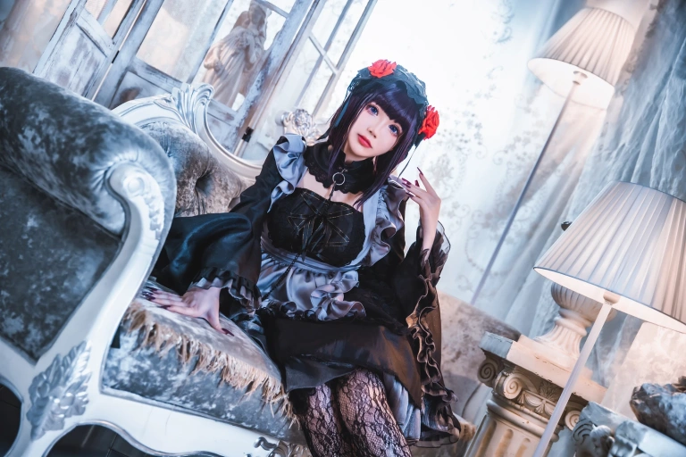 雪晴Astra《喜多川黑江雫》主题写真：45张全套美图