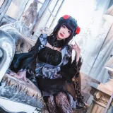 雪晴Astra《喜多川黑江雫》主题写真：45张全套美图