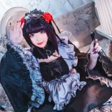 雪晴Astra《喜多川黑江雫》主题写真：45张全套美图