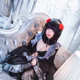 雪晴Astra《喜多川黑江雫》主题写真：45张全套美图