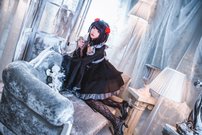 雪晴Astra《喜多川黑江雫》主题写真：45张全套美图