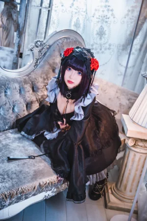 雪晴Astra《喜多川黑江雫》主题写真：45张全套美图