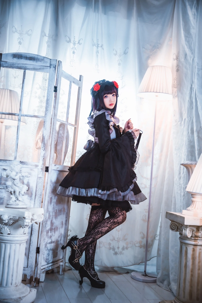 雪晴Astra《喜多川黑江雫》主题写真：45张全套美图