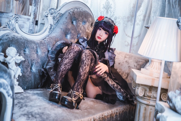 雪晴Astra《喜多川黑江雫》主题写真：45张全套美图