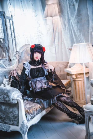 雪晴Astra《喜多川黑江雫》主题写真：45张全套美图