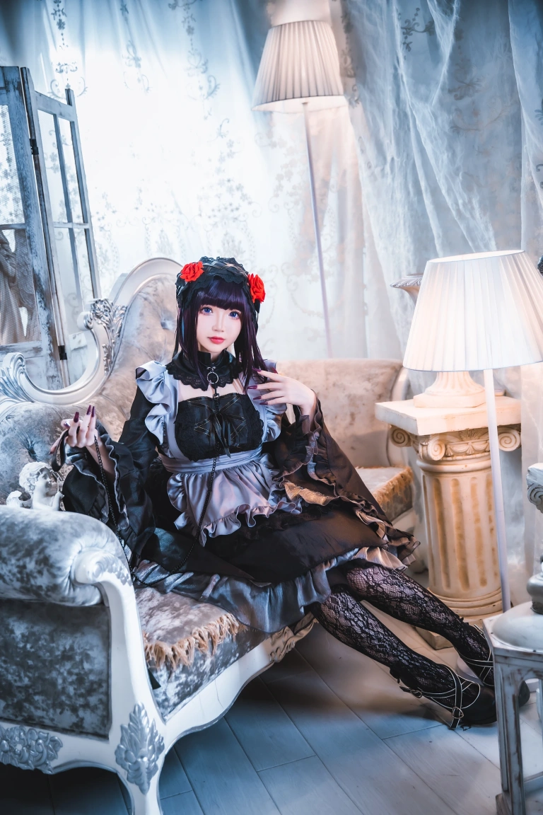 雪晴Astra《喜多川黑江雫》主题写真：45张全套美图