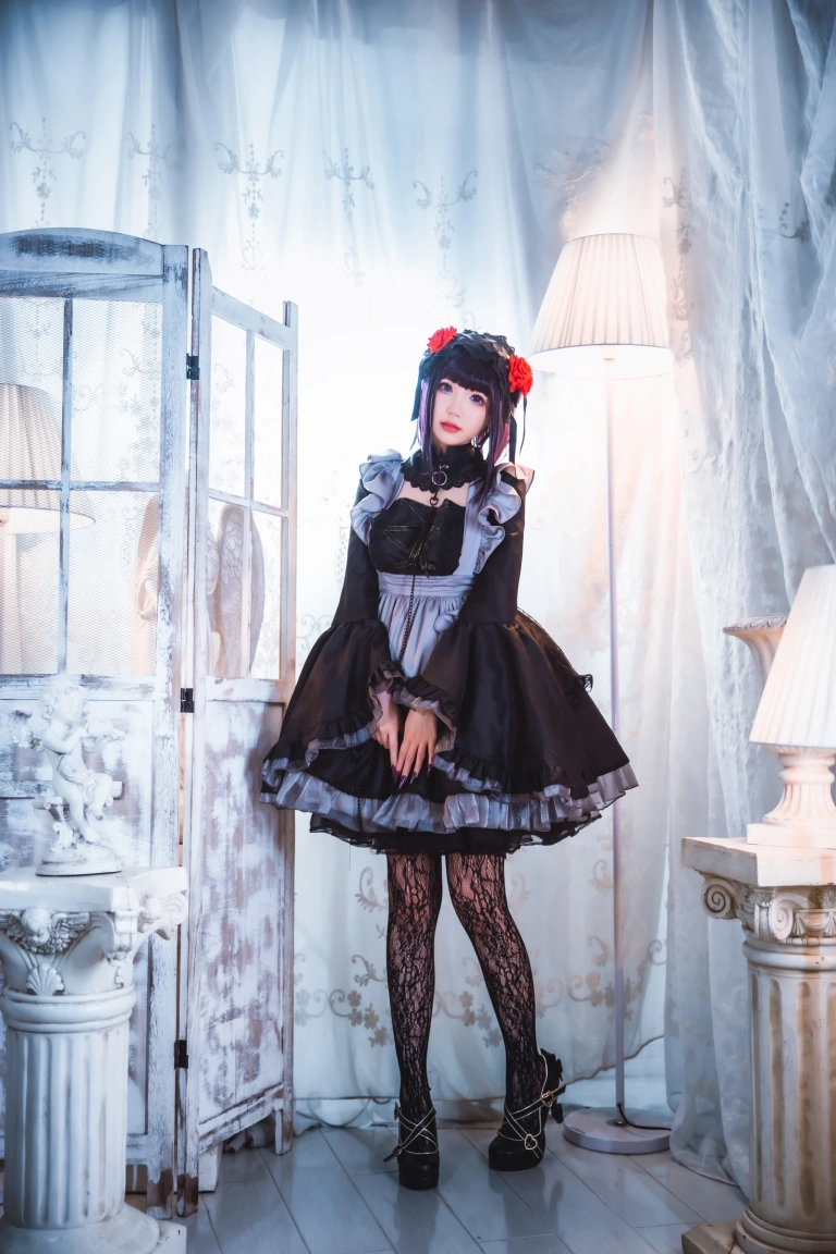 雪晴Astra《喜多川黑江雫》主题写真：45张全套美图