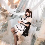 雪晴Astra《能代女仆》主题写真：60张全套美图