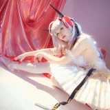 雪晴Astra《明日方舟 W芭蕾》主题写真：80张全套美图