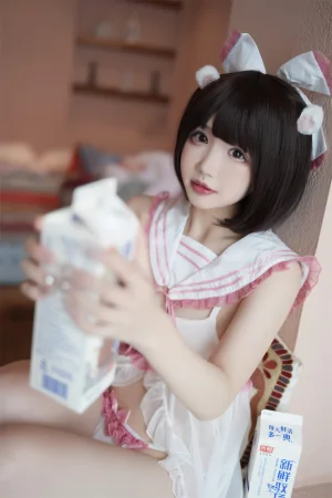 雪晴Astra《浴缸牛奶》主题写真：62张全套美图