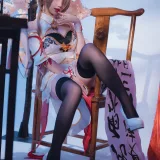 雪晴Astra《崩坏3 丽塔·浣溪沙旗袍》主题写真：56张全套美图