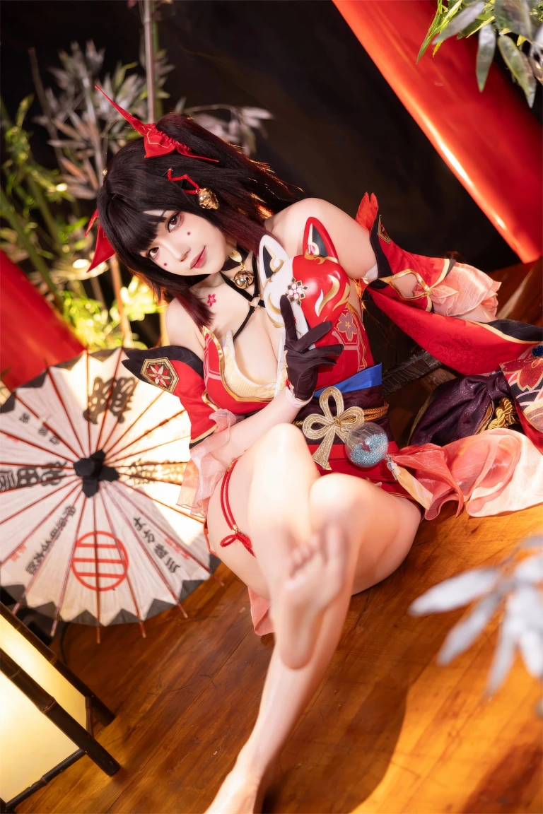 雪晴Astra《崩坏 星穹铁道 花火》主题写真：78张全套美图，含3个视频