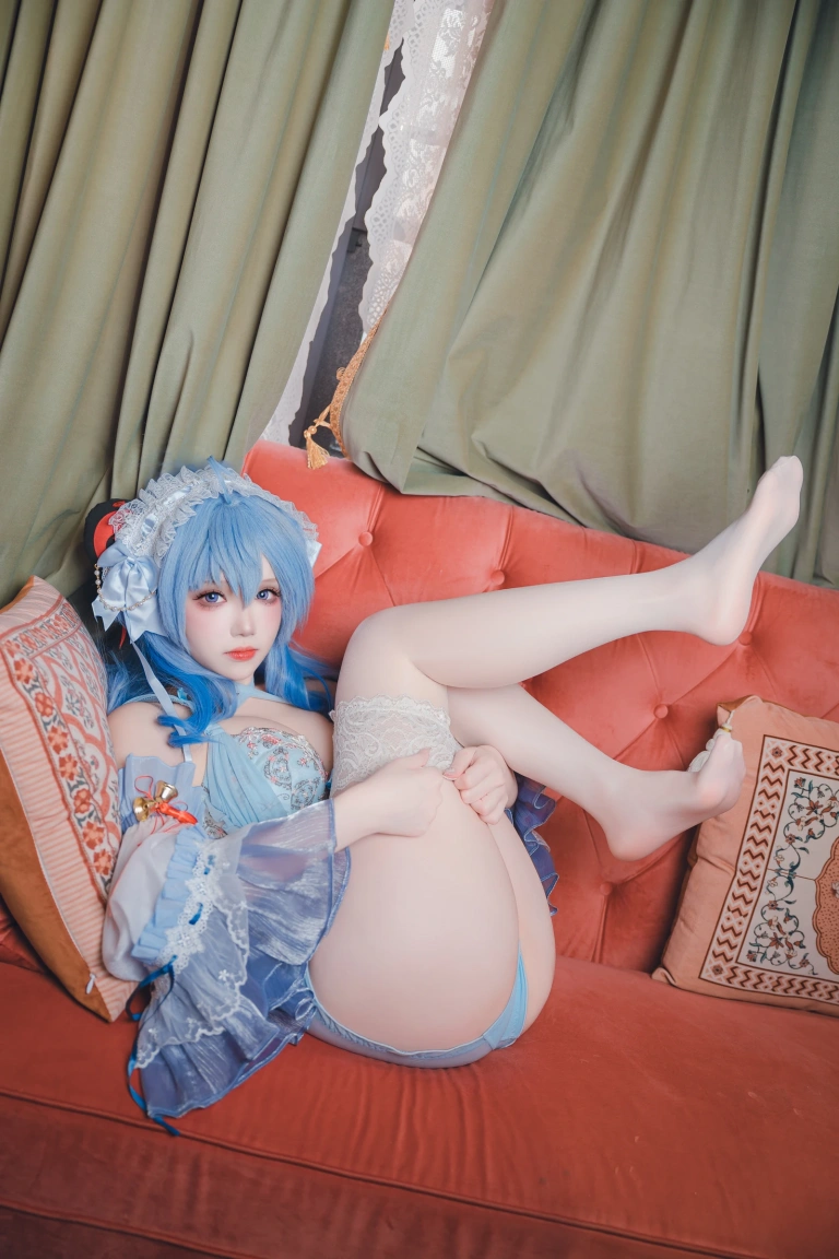 雪晴Astra《原神 甘雨内衣》主题写真：45张全套美图，含1个视频
