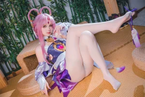 雪晴Astra《崩坏 星穹铁道 符玄》主题写真：66张全套美图