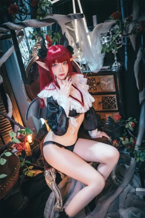雪晴Astra《喜多川海梦 利兹 恶魔》主题写真：35张全套美图
