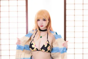 雪晴Astra《喜多川海梦比基尼》主题写真：59张全套美图