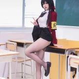 雪晴Astra《碧蓝航线 大凤 风纪委员》主题写真：80张全套美图
