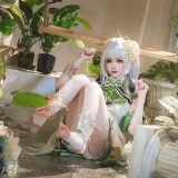 雪晴Astra《纳西妲》主题写真：26张全套美图