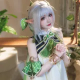 雪晴Astra《纳西妲》主题写真：26张全套美图