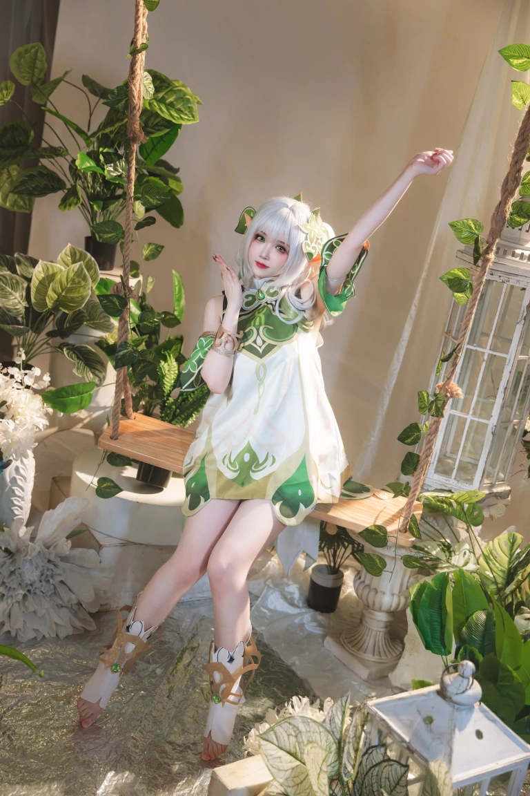 雪晴Astra《纳西妲》主题写真：26张全套美图