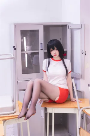 雪晴Astra《碧蓝航线 大凤体操服》主题写真：55张全套美图