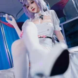 雪晴Astra《2024万圣节 护士刻晴》主题写真：66张全套美图，含4个视频