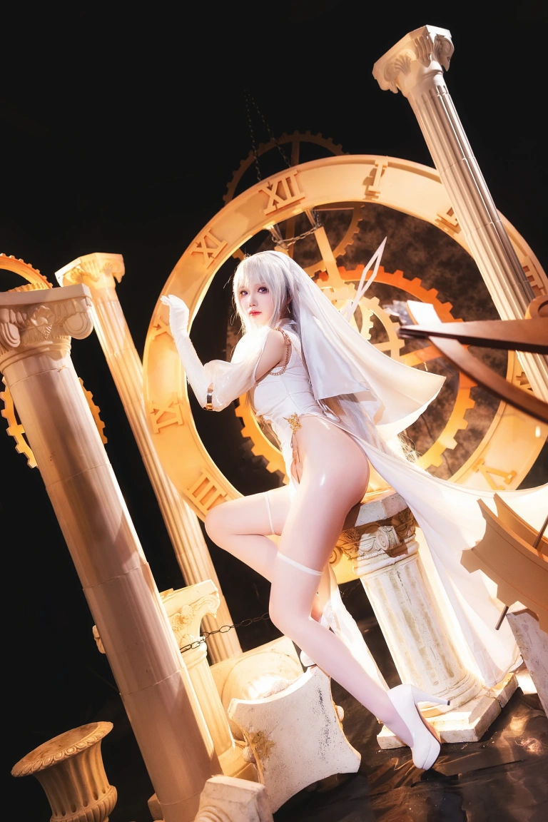 雪晴Astra《圣天使修女》主题写真：58张全套美图，含2个视频