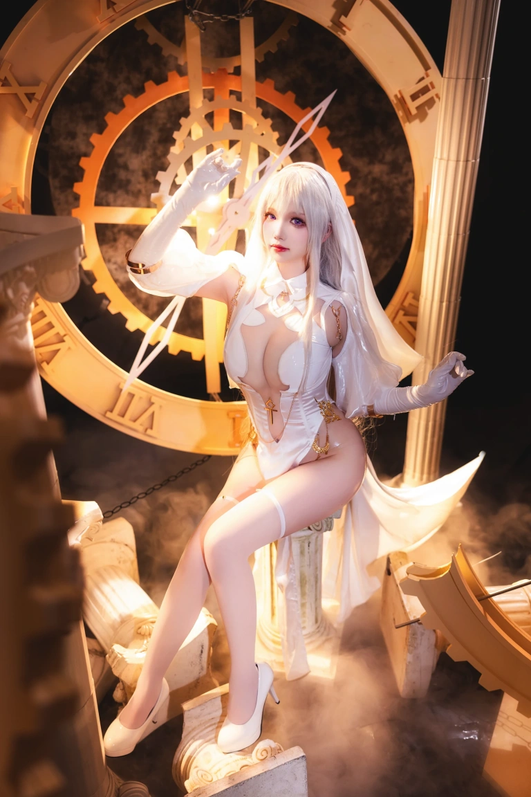 雪晴Astra《圣天使修女》主题写真：58张全套美图，含2个视频